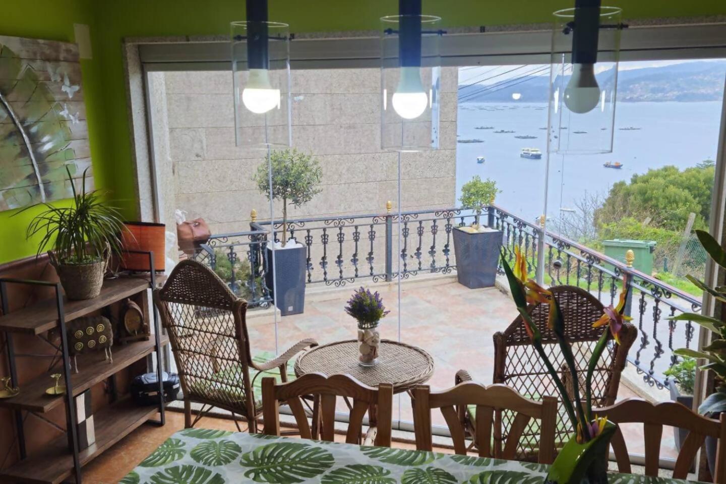 Casa Baja A La Playa Villa Bueu Kültér fotó
