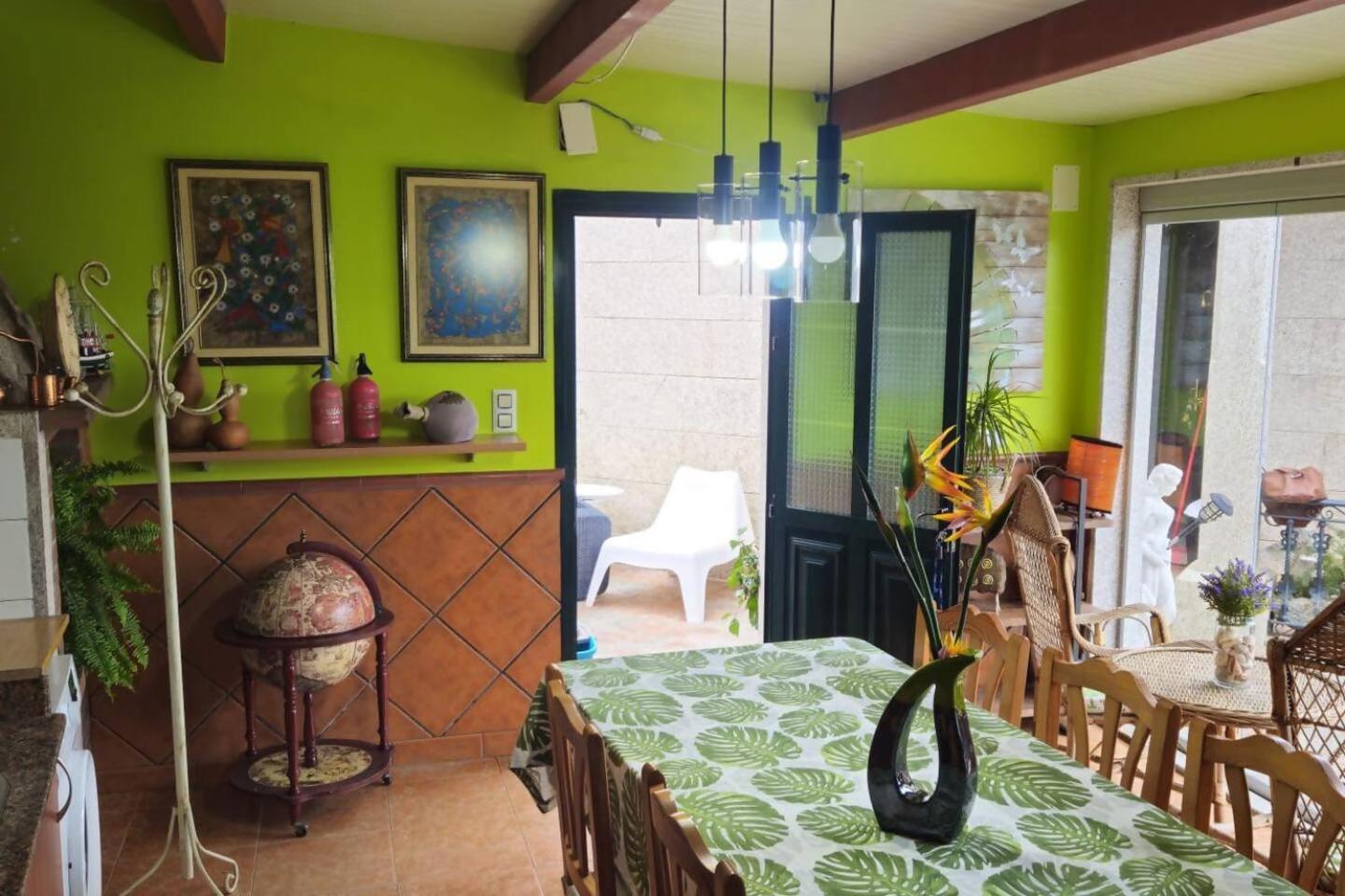 Casa Baja A La Playa Villa Bueu Kültér fotó