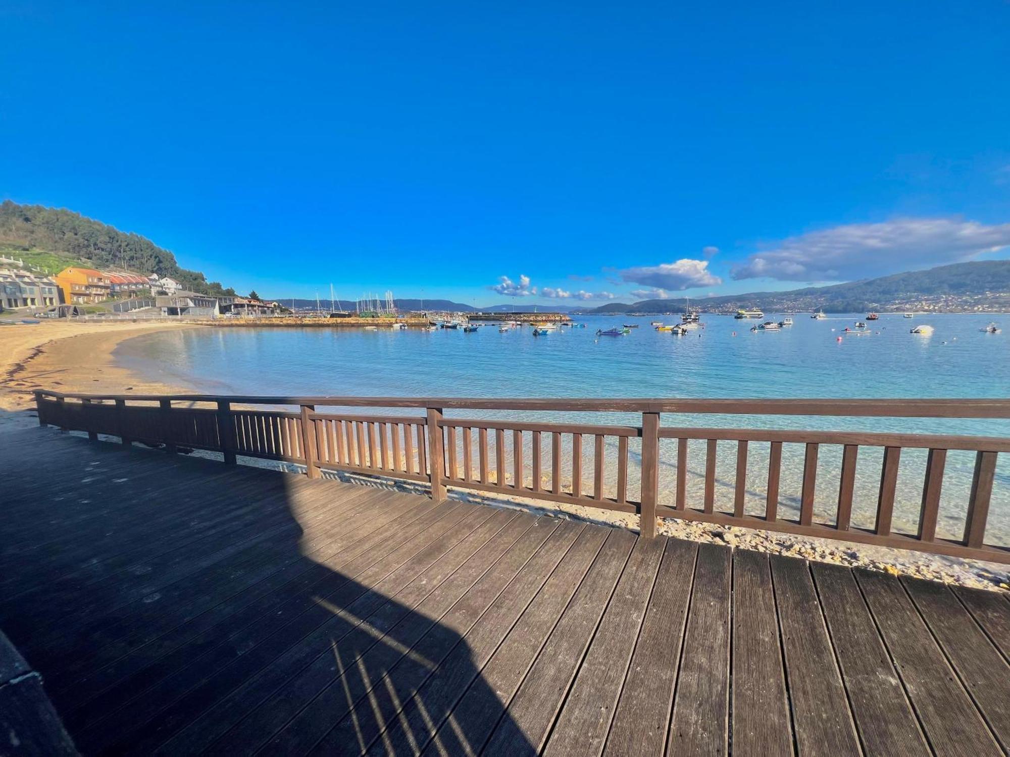Casa Baja A La Playa Villa Bueu Kültér fotó
